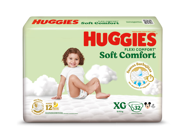 5 Huggies Active Sec Soft Comfort XG