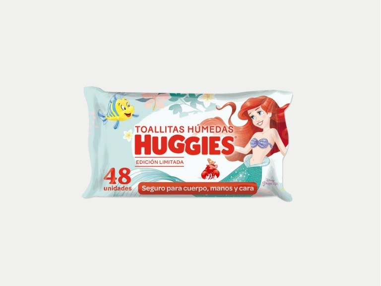 PDP image 2 Huggies Toallitas Hmedas Edicin Limitada La Sirenita 4 en 1