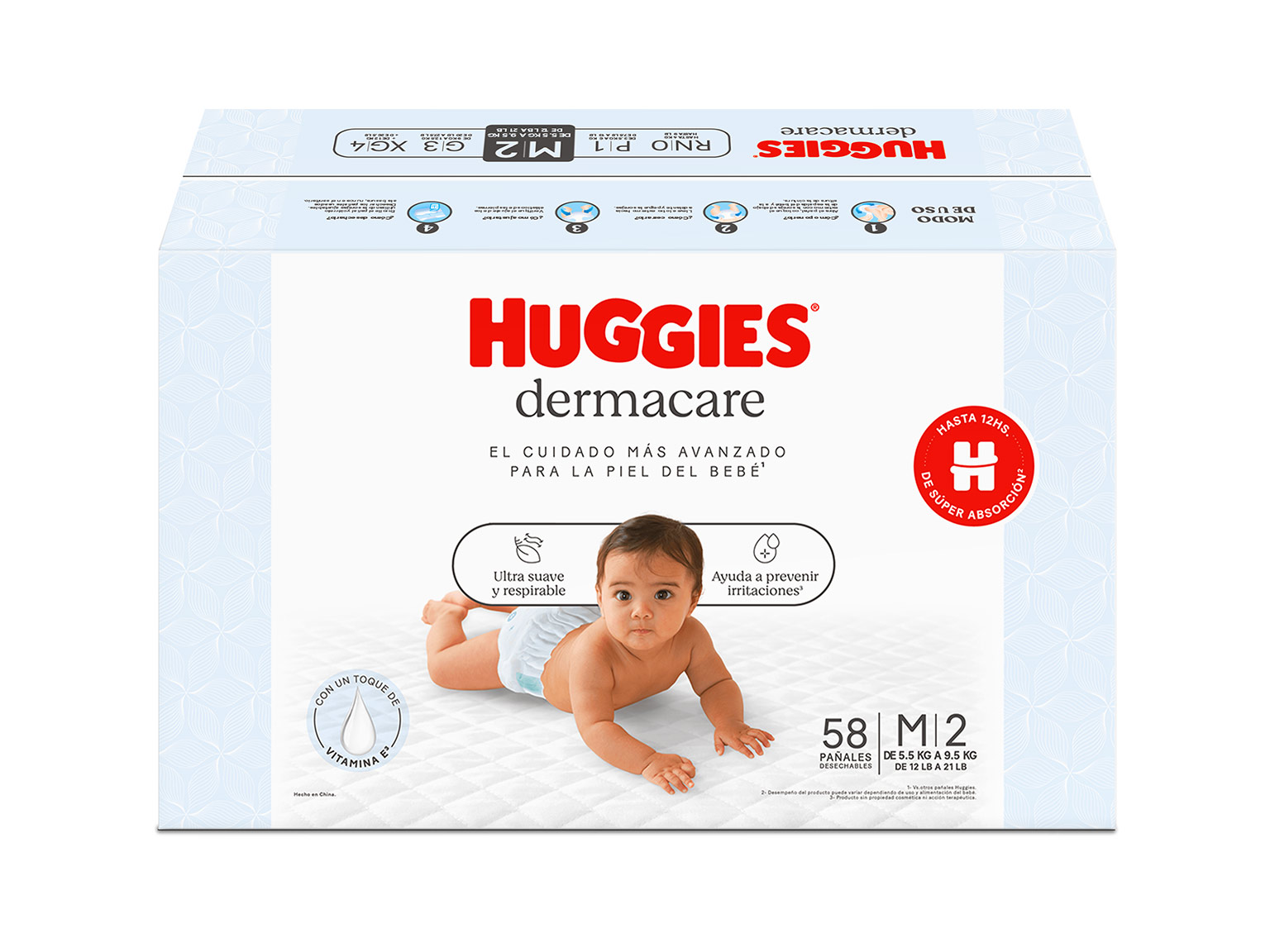 Paales Huggies Dermacare M new